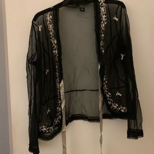 Vintage lace see through camisole